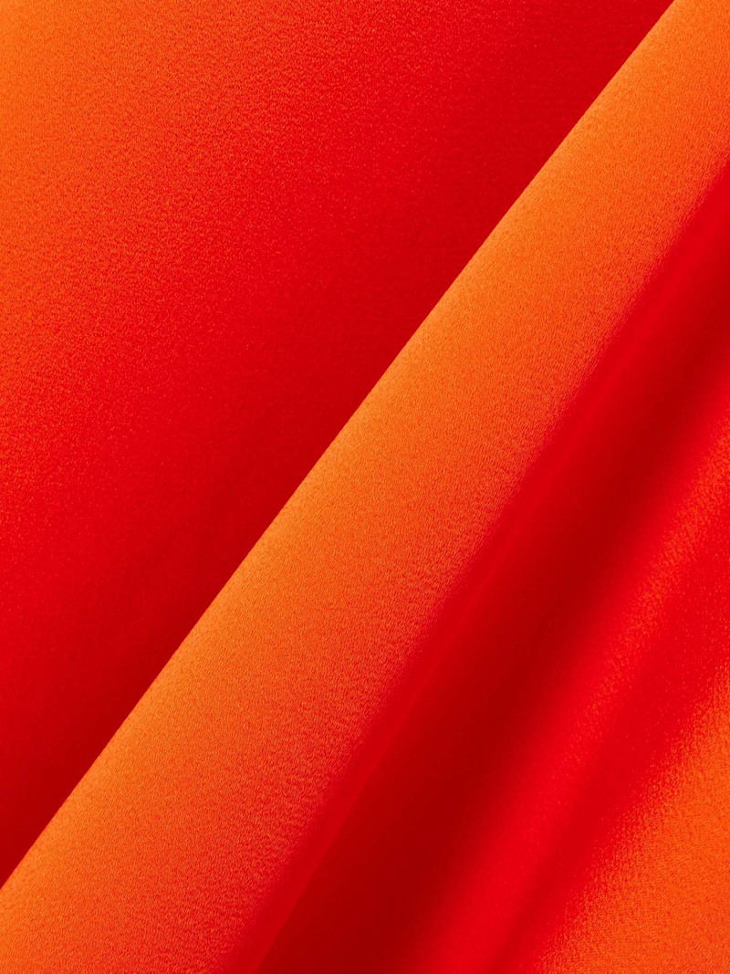 Satin blouse Orange 4