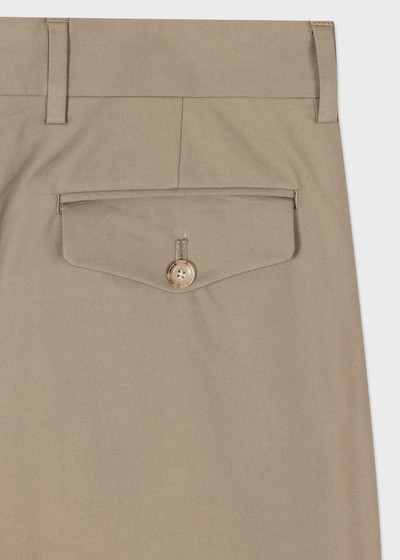 Paul Smith Washed Khaki Fine Cotton-Twill Chinos outlook