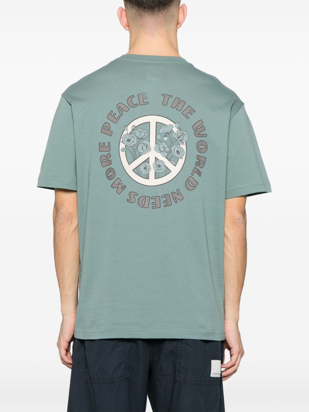 logo-print T-shirt - 3