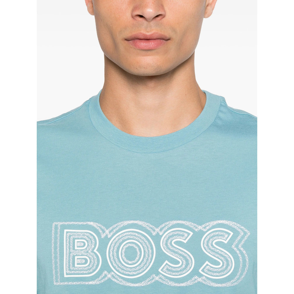 Boss Blue T-Shirts & Vests - T-Shirts Men - 4