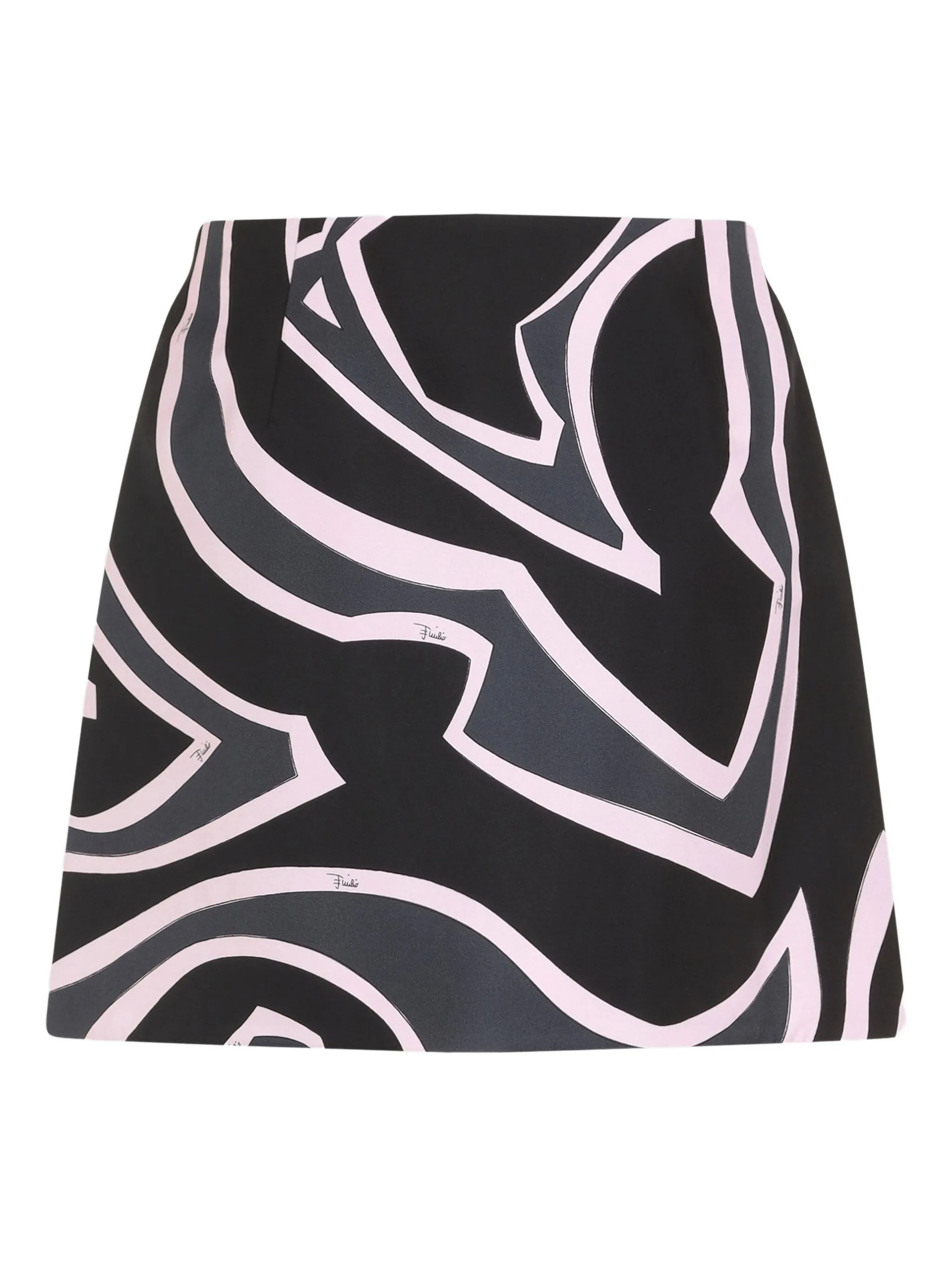 Pucci Abstract-print Silk Skirt - 3