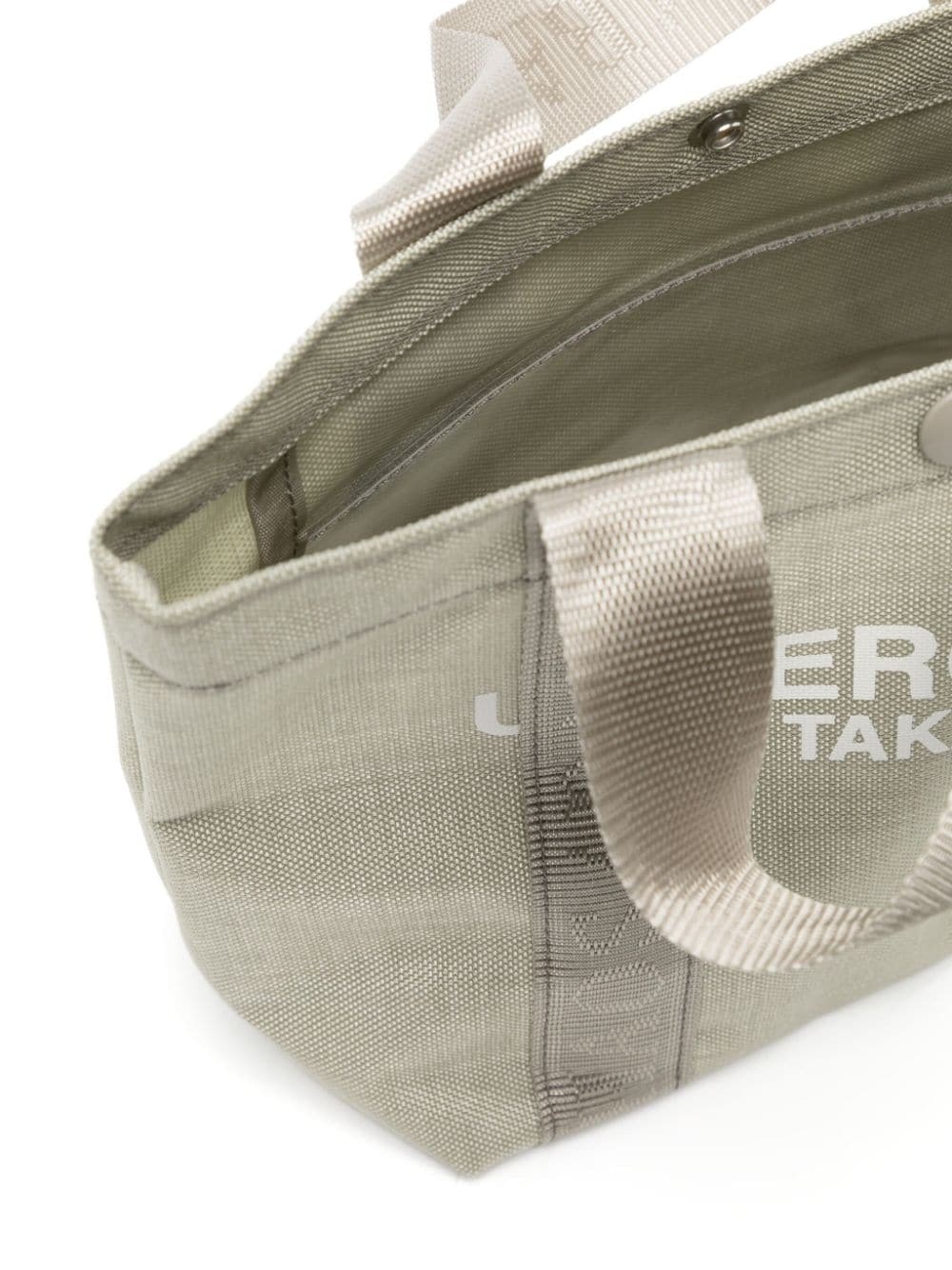 logo-print canvas tote bag - 4