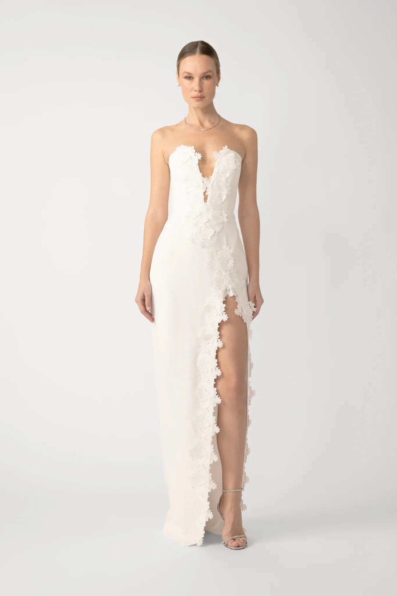 FLORENCE STRAPLESS GOWN - 1