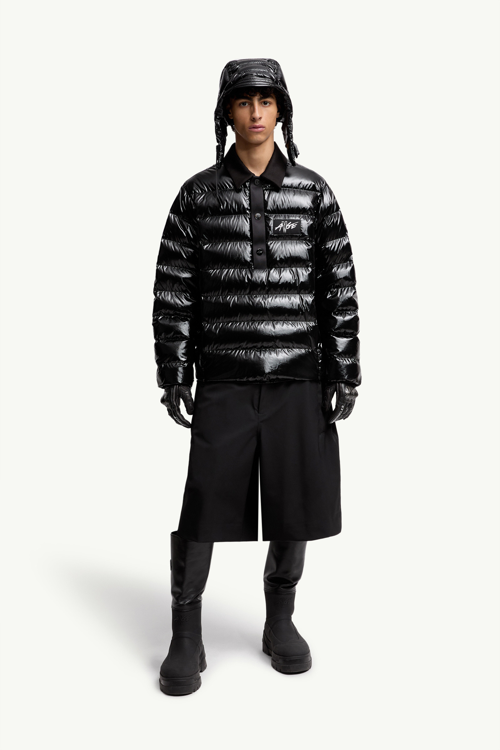 Moncler x A$AP Rocky Vardar Down Polo Shirt Jacket - 2