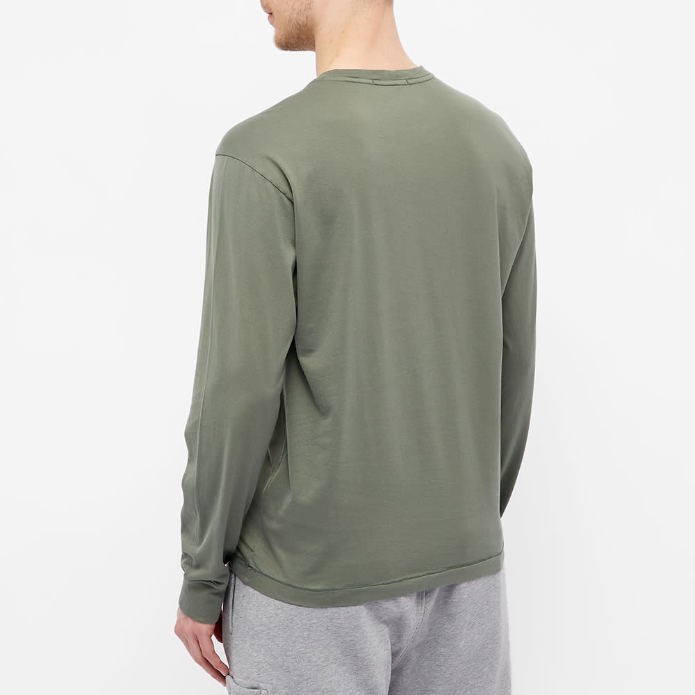 Stone Island Long Sleeve Patch Logo Tee - 5