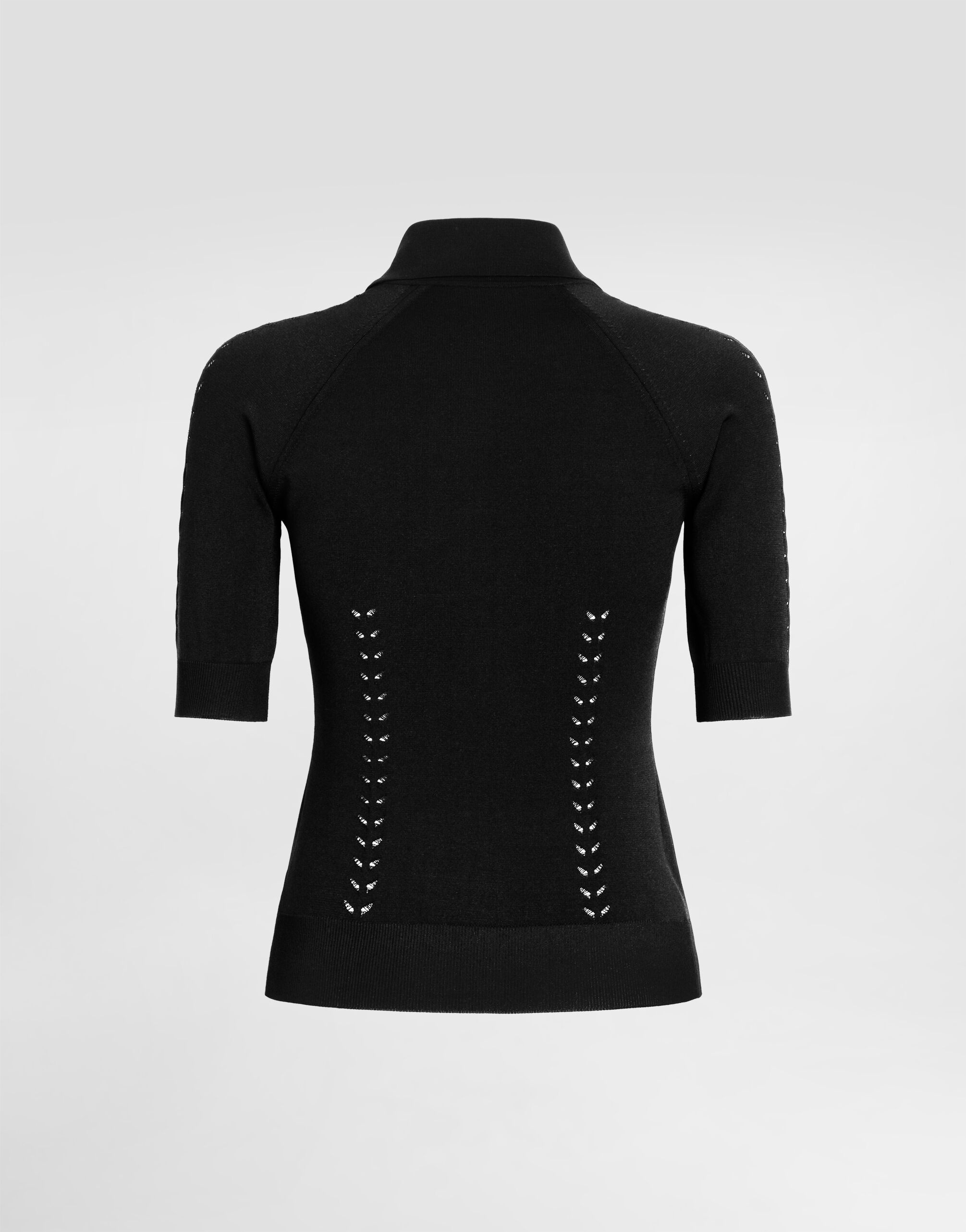 Viscose polo-shirt - 6