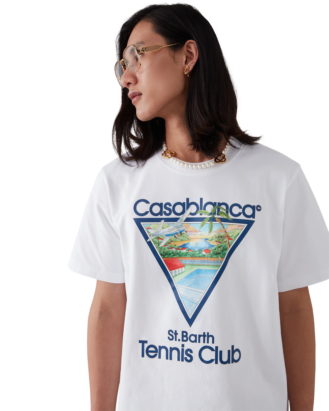 Tennis Club Icon T-Shirt | Casablanca Paris - 5