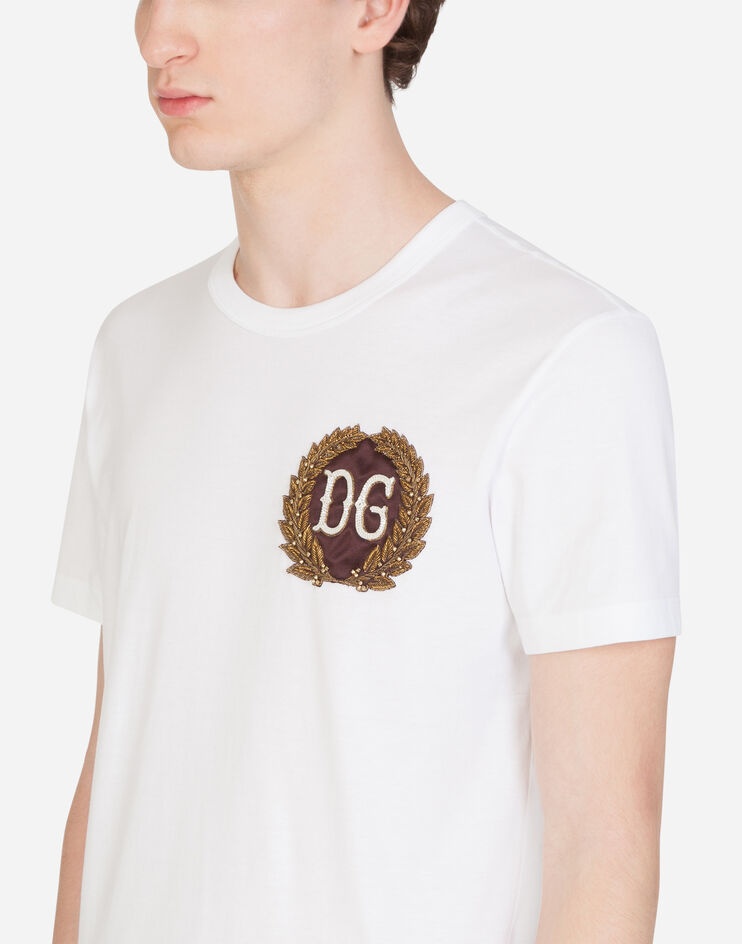 Cotton t-shirt with DG patch - 4