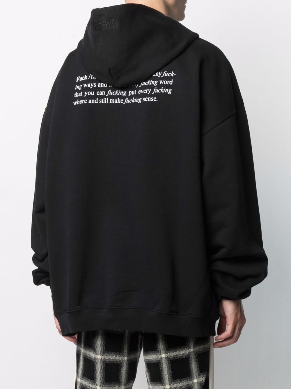 Definition print hoodie - 5