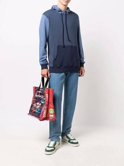 Comme des Garçons SHIRT colour-block hoodie outlook