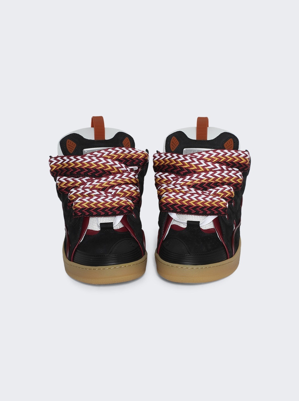 Curb Sneakers Red And White - 5