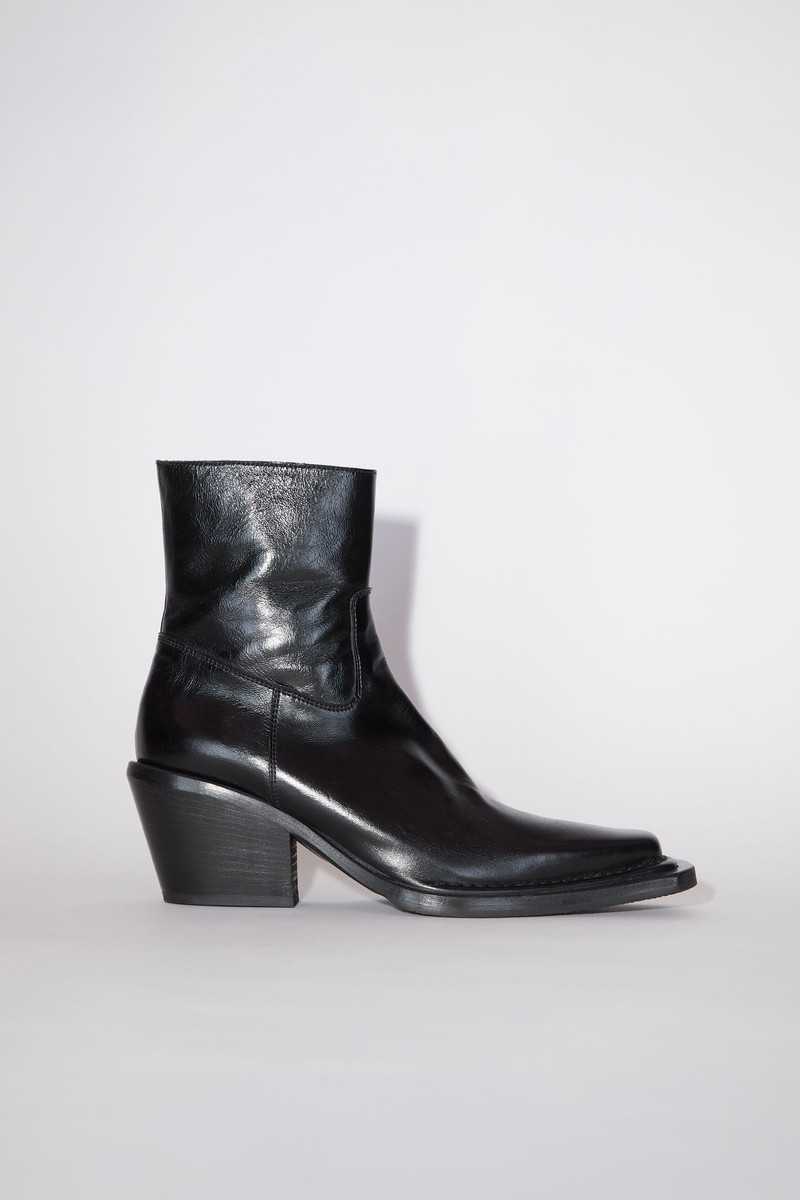Leather Ankle boots - Black 1