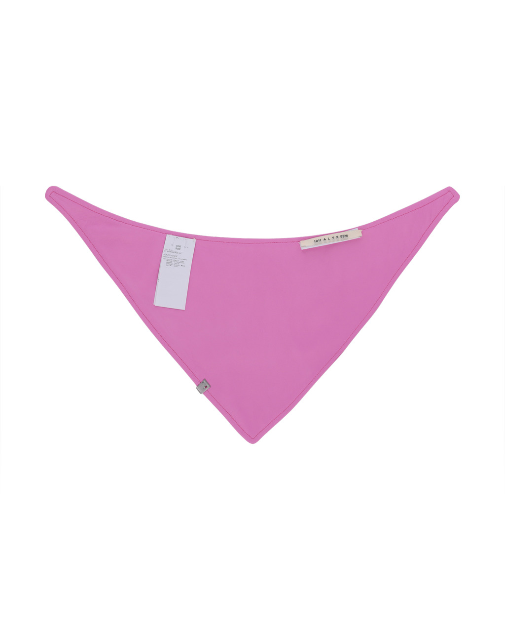 LEATHER BANDANA WITH LIGHTERCAP DETAIL - 3