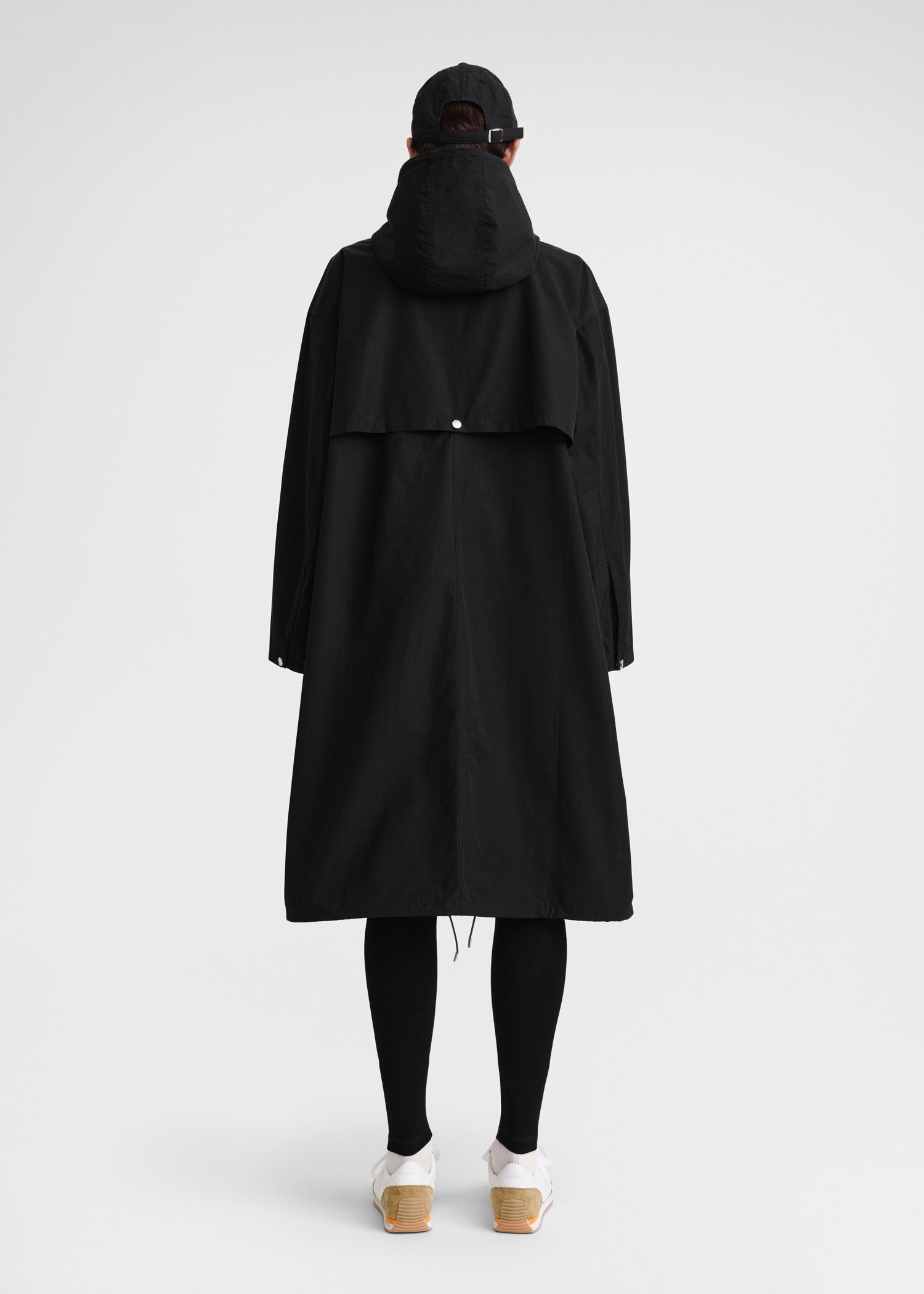 Hooded parka black - 3
