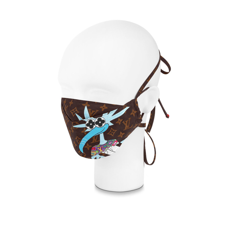 LV Friends Set Mask And Bandana 1