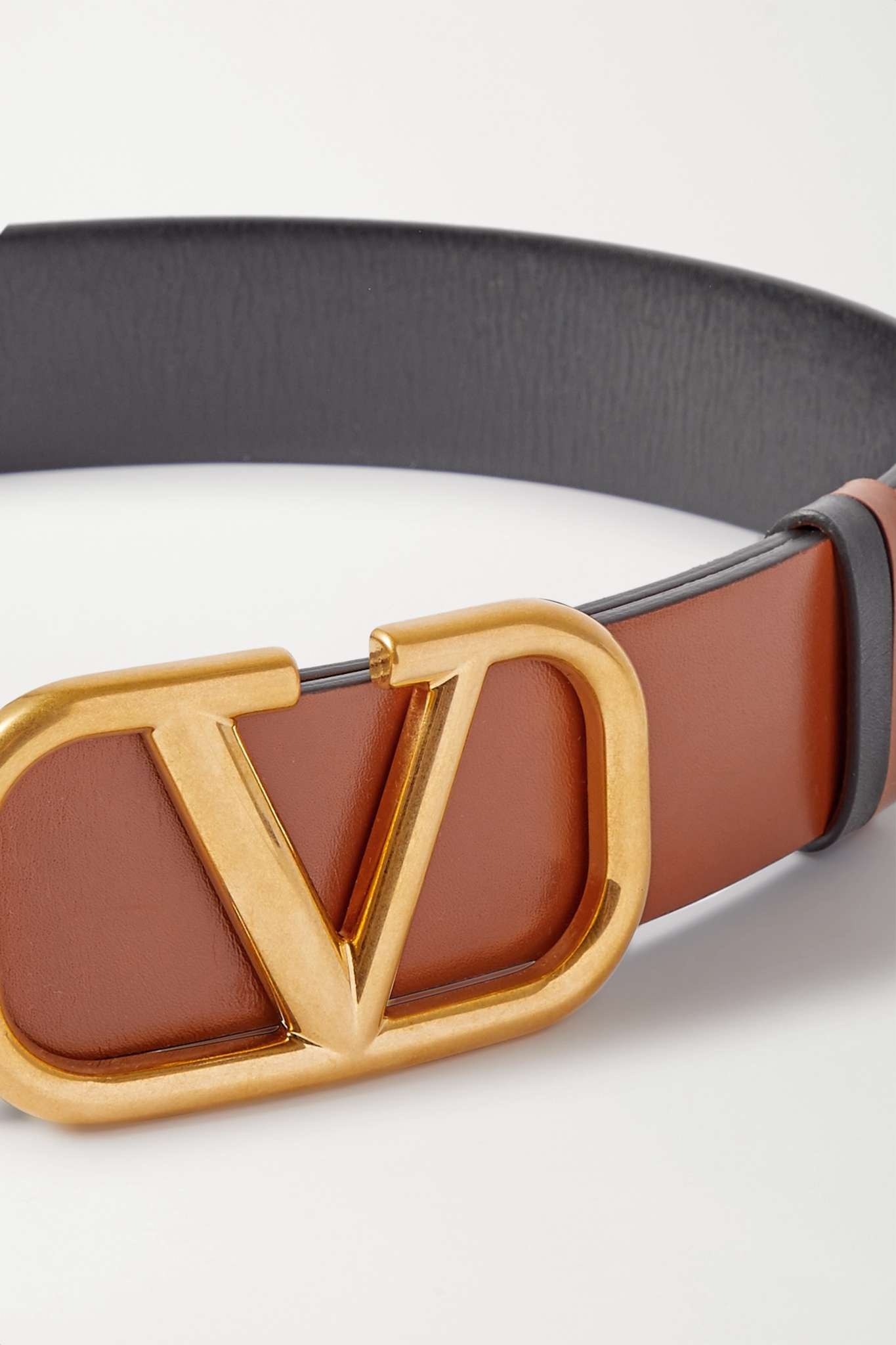 VLOGO reversible leather belt - 3