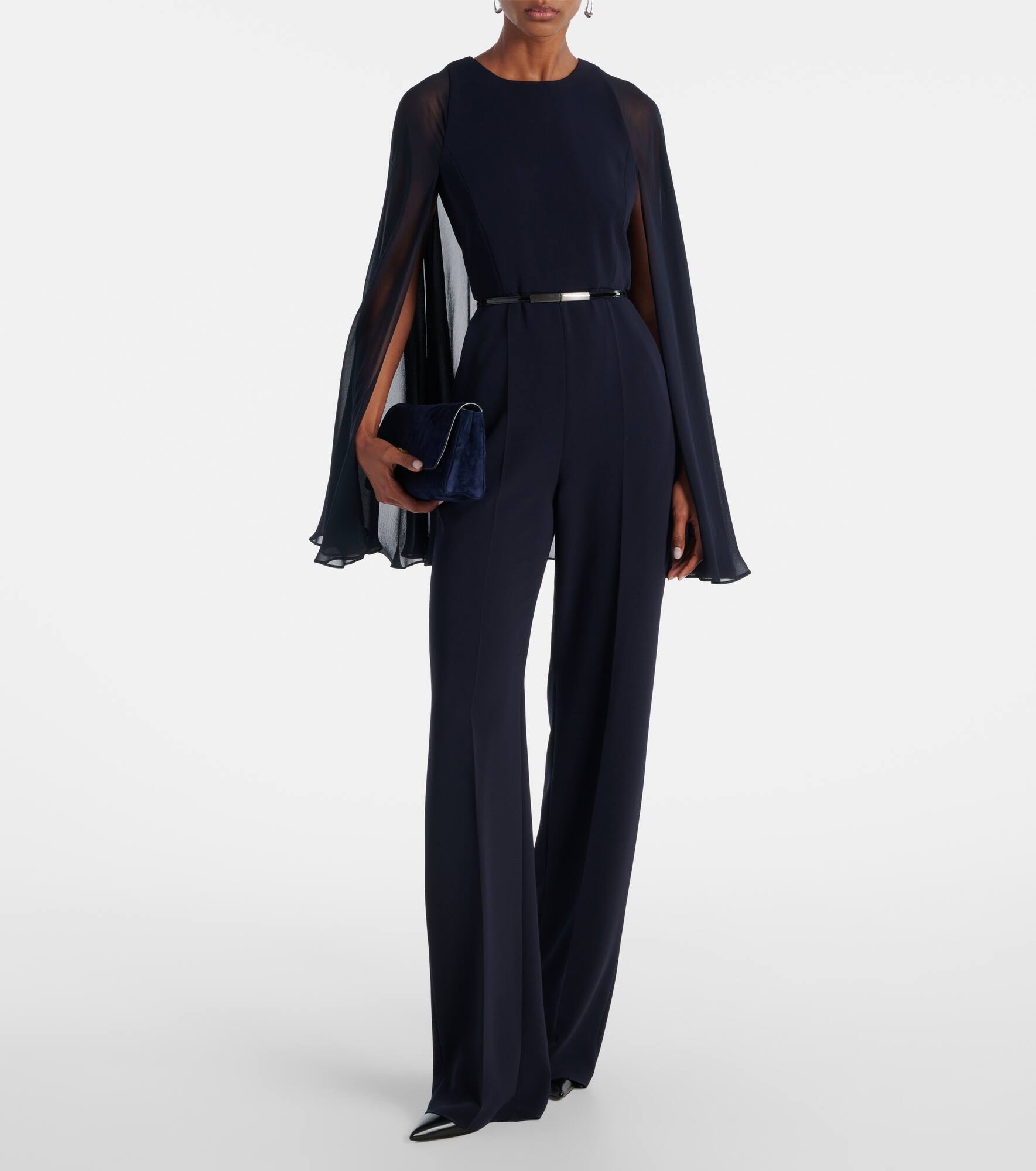 Vertice caped cady jumpsuit - 2