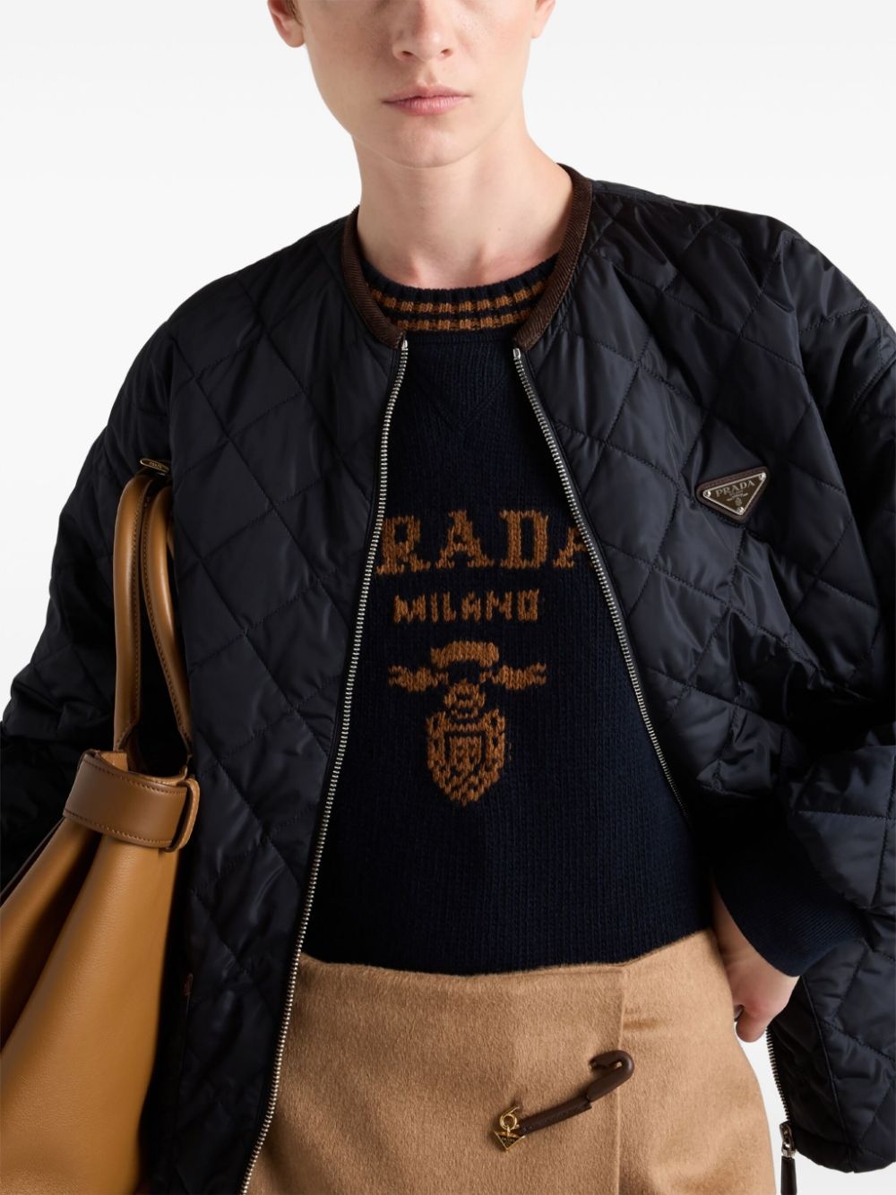 Wool and cashmere crew-neck sweater - 6
