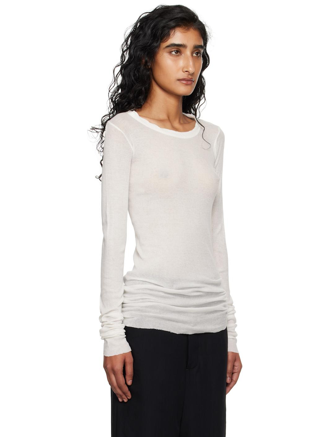Off-White Concordians Mini Rib LS T-shirt - 2