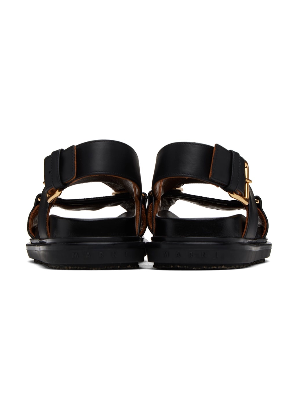 Black Fussbett Sandals - 2