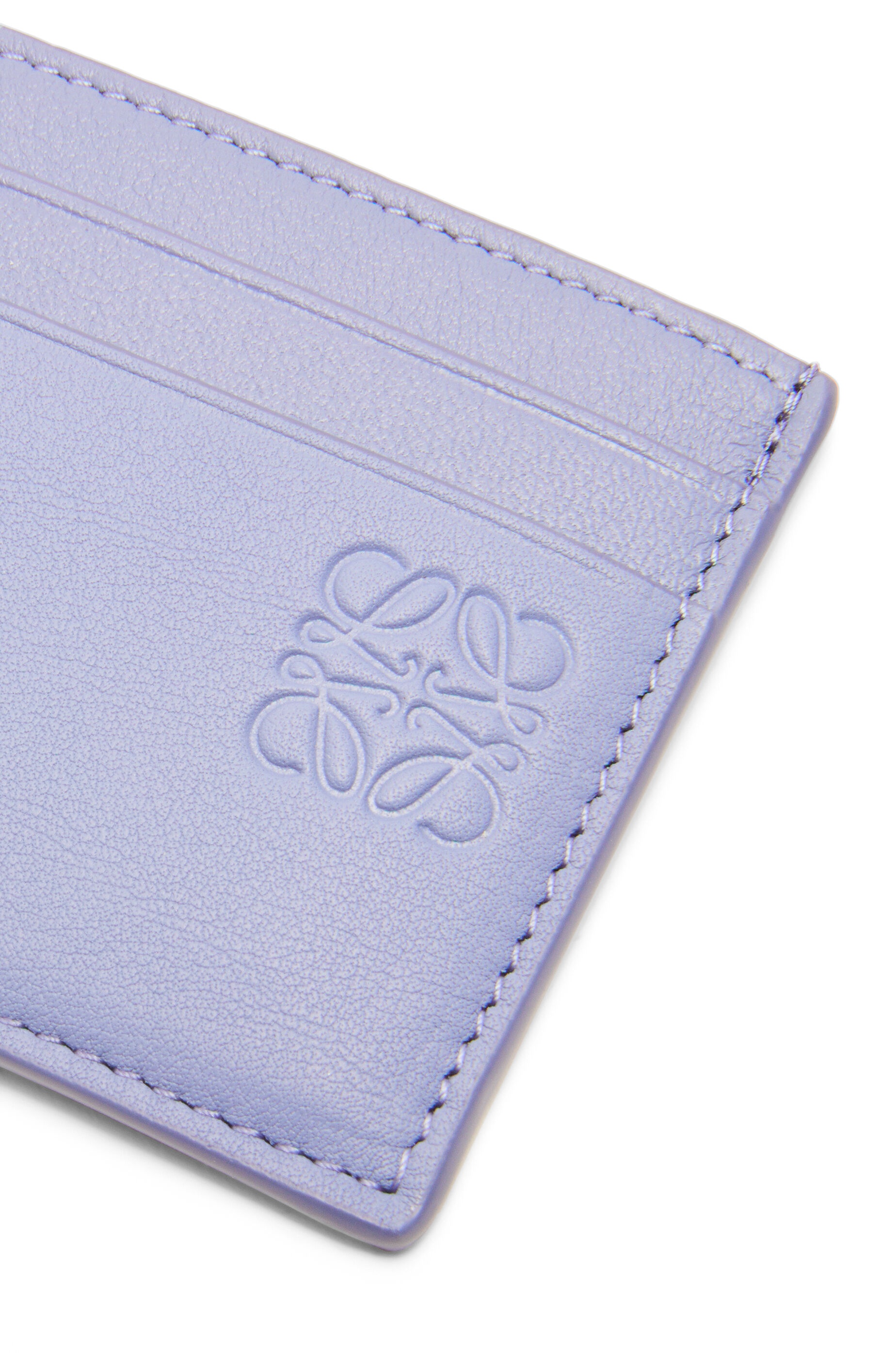 Calcifer plain cardholder in classic calfskin - 4