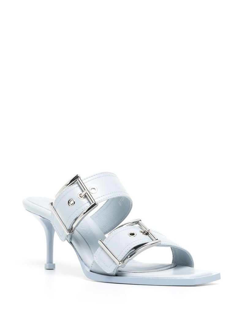 Alexander McQueen buckle-detail 60mm sandals outlook