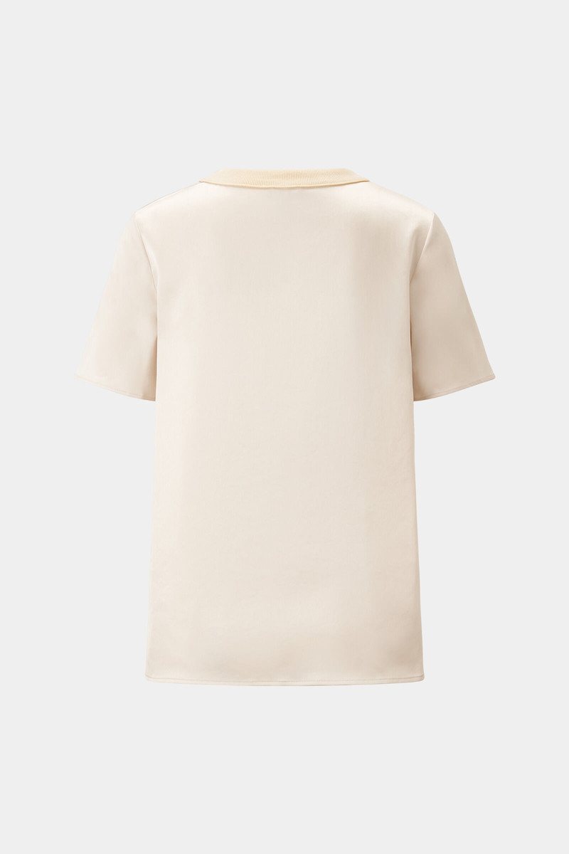 BOGNER Dylan Satin top in Cream outlook