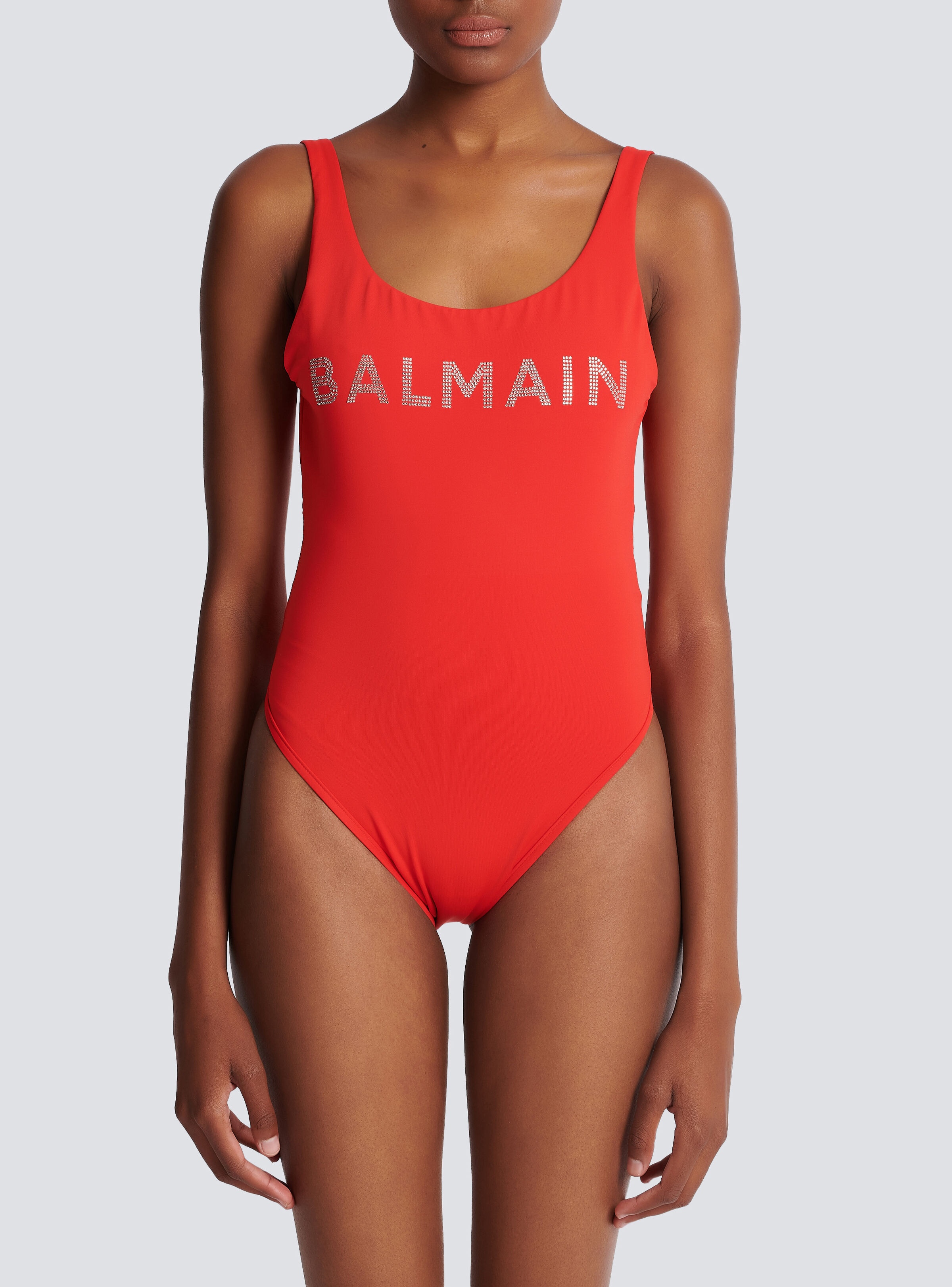 Balmain logo swimsuit - 5