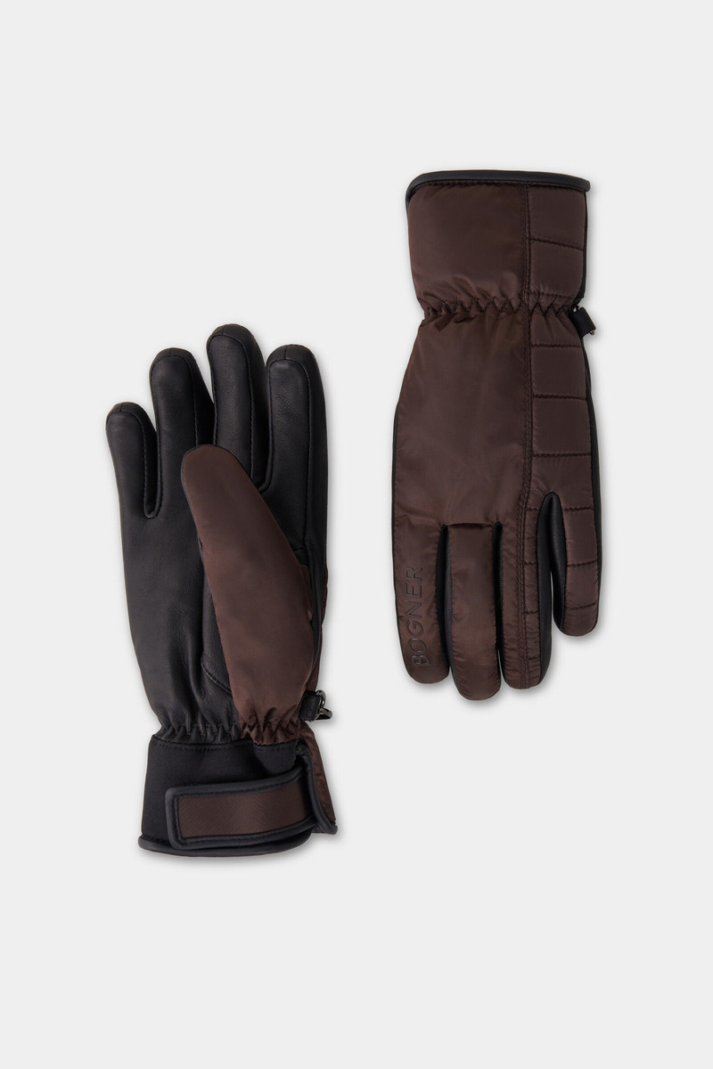 Cadis gloves in Dark brown/Black 1