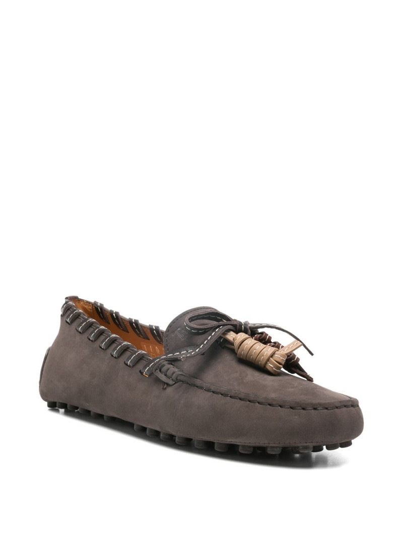 Tod's tassel stitch detail loafers outlook