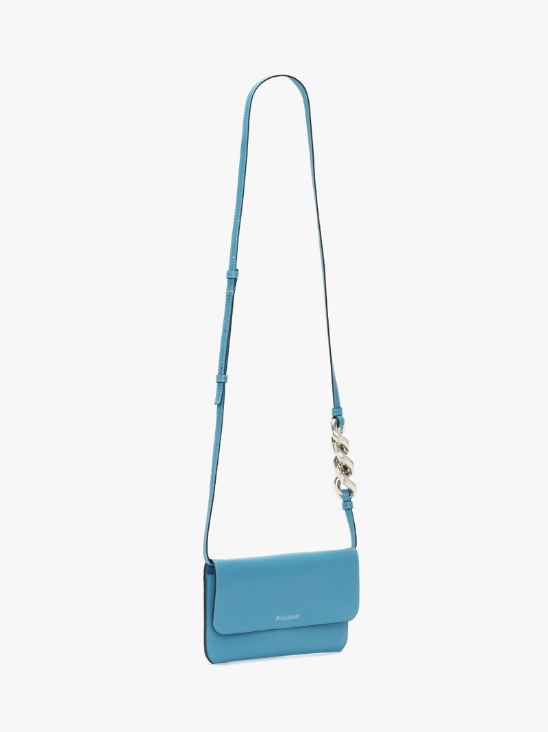 JW Anderson LEATHER PHONE CHAIN POUCH outlook