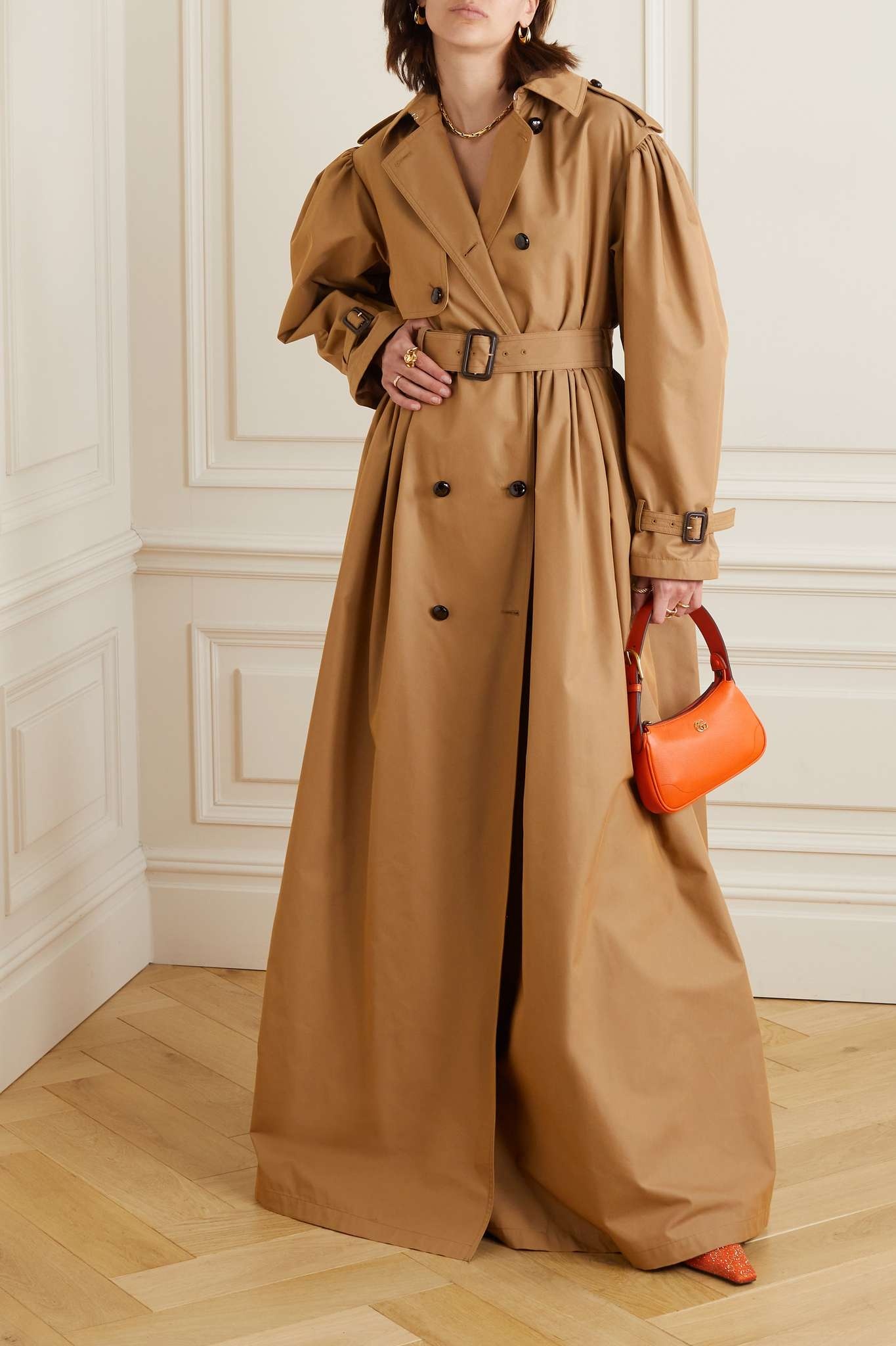 GUCCI Logo Trench Coats