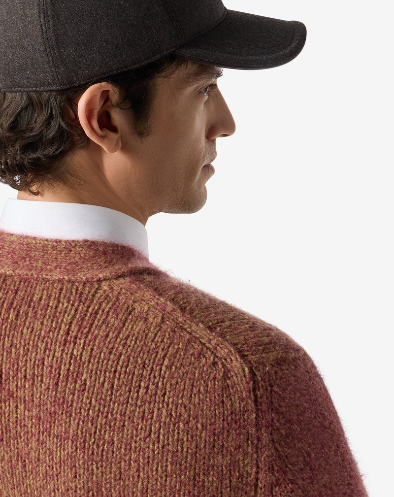 Magento 광고 camel superfine merino 모직 카디건 5