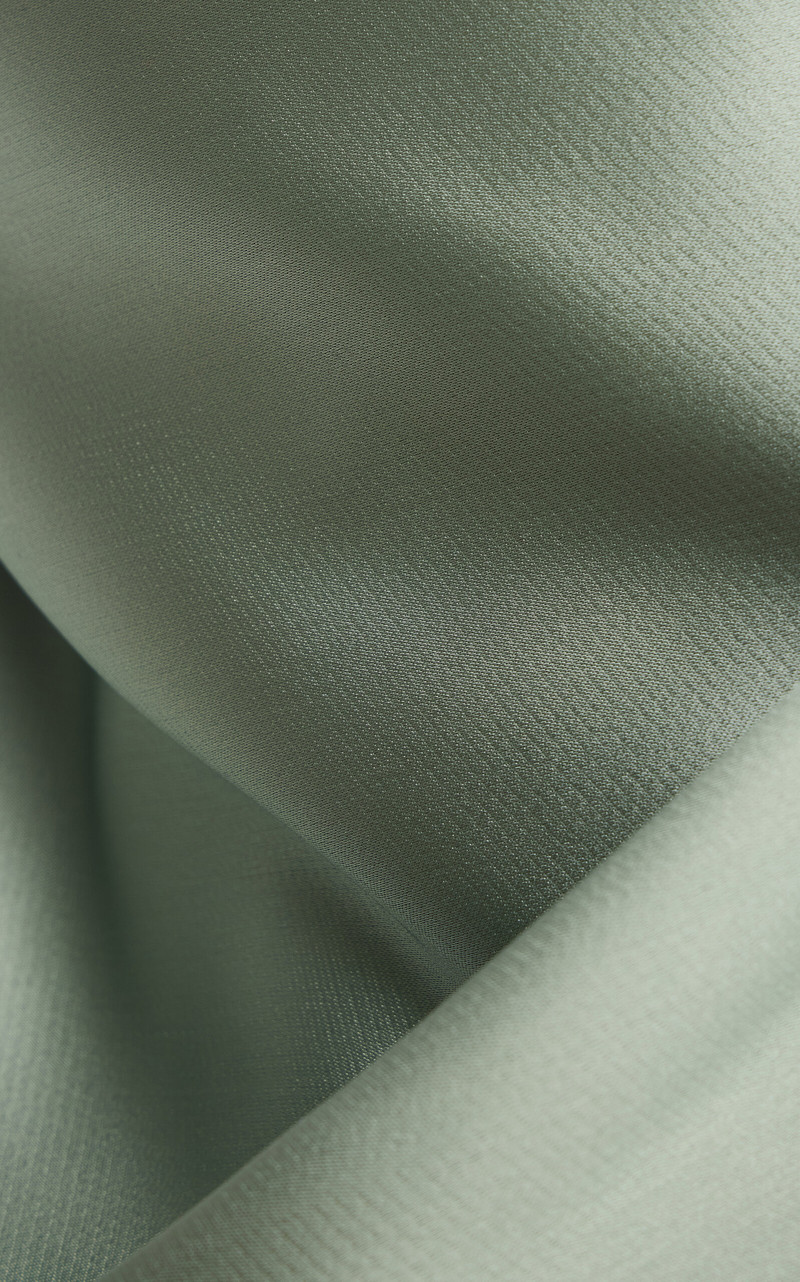 Exclusive Fume Satin Top green 5