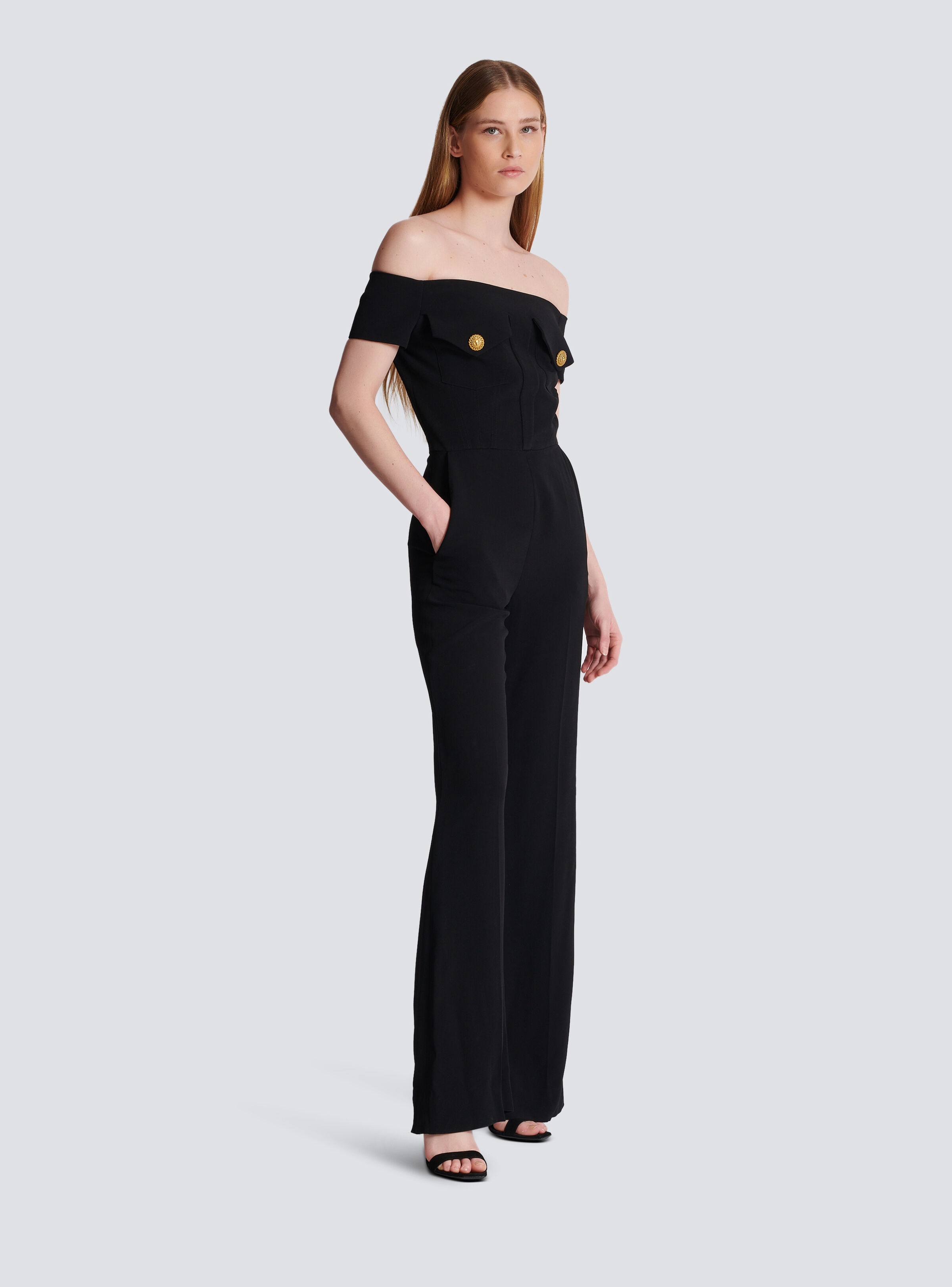 Crepe jumpsuit - 3