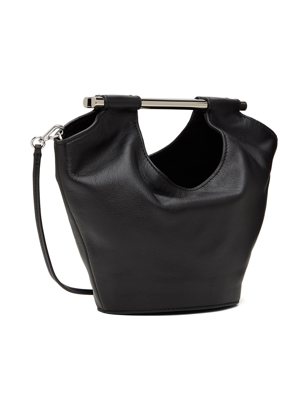 Black Mar Mini Bucket Bag - 3