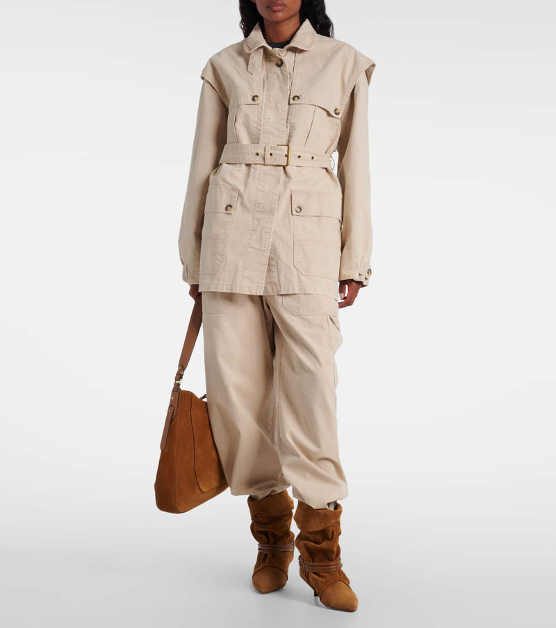 Isabel Marant Étoile Malika cotton jacket outlook