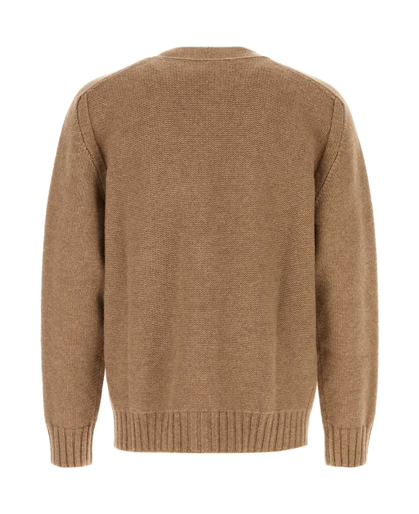Biscuit Wool Cardigan - 2