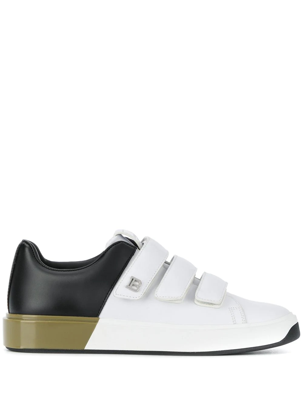 B-Court contrast panel low-top sneakers - 1