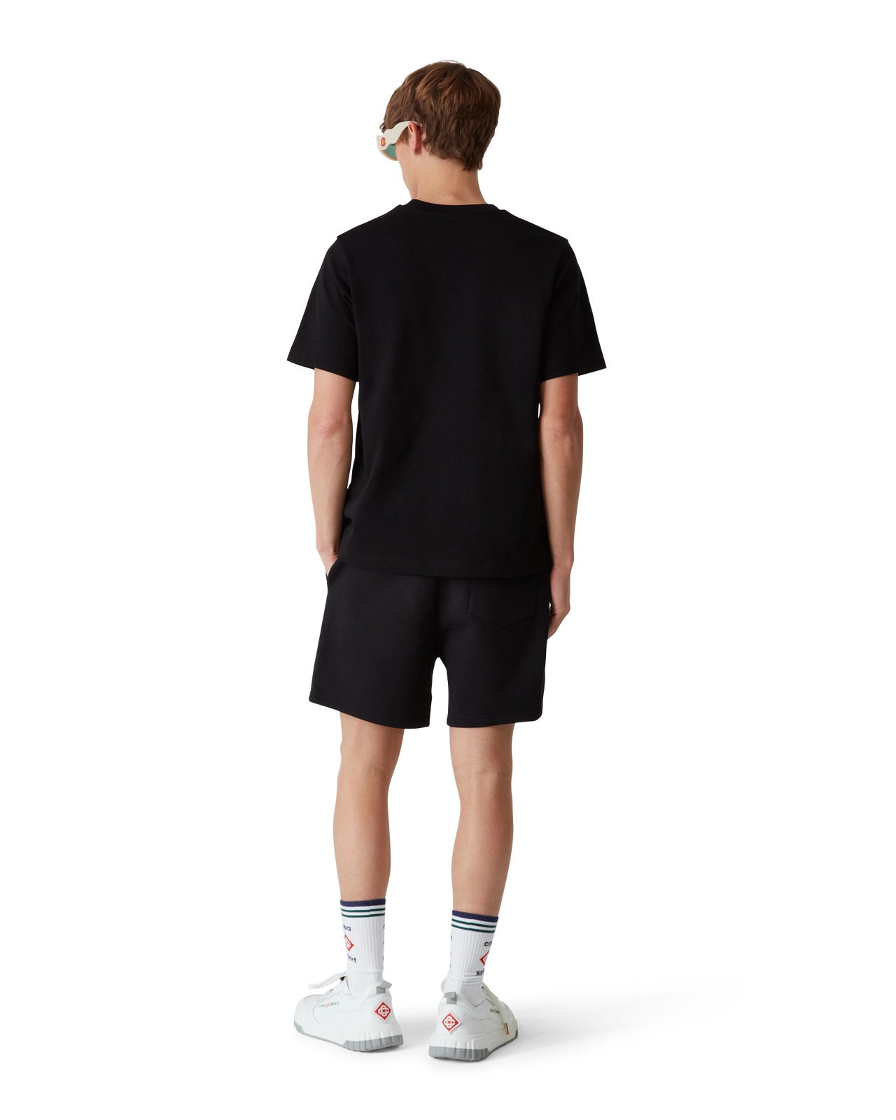 Pearl Diamond Sweatshorts | Casablanca Paris - 3