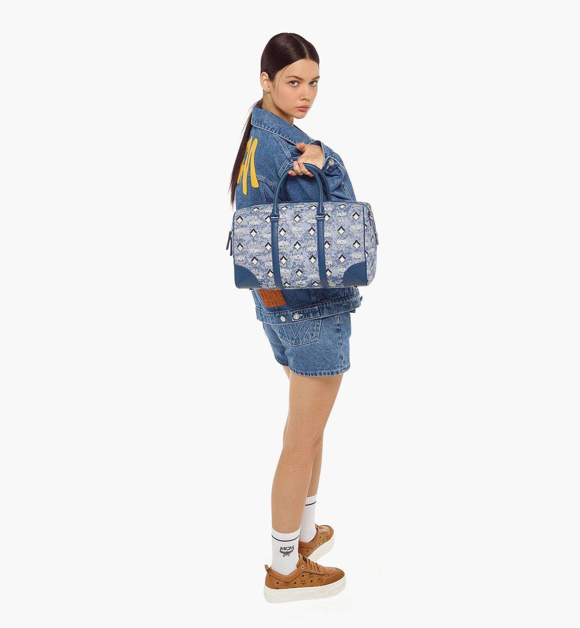 Aren Boston Bag in Vintage Monogram Jacquard - 6