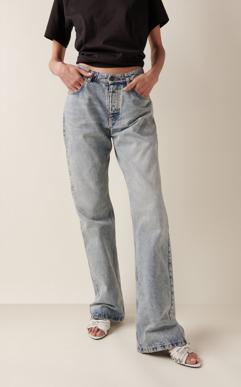 BALENCIAGA Cagole Leather Corset Sandals white outlook