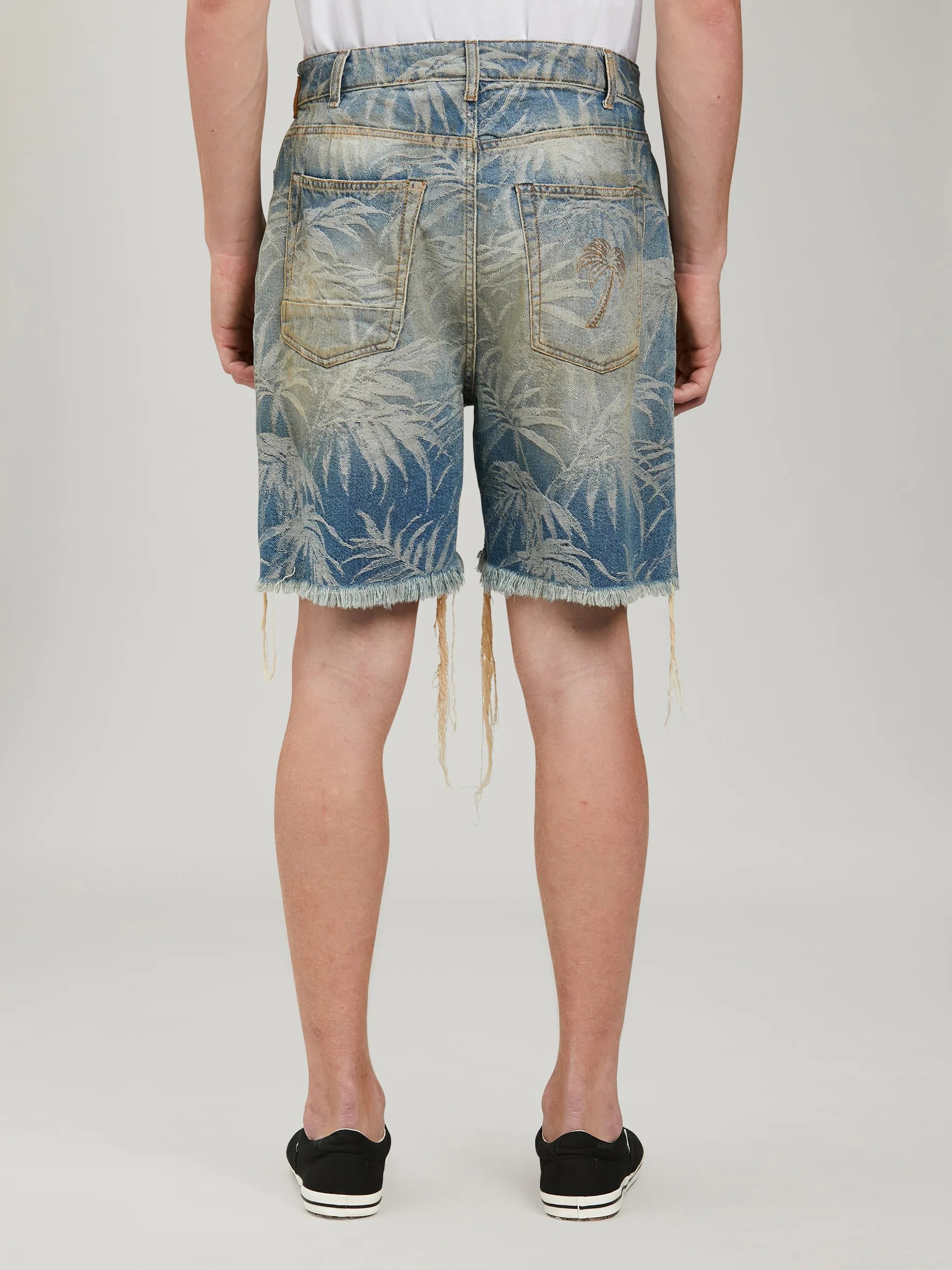 JUNGLE DENIM SHORTS - 5