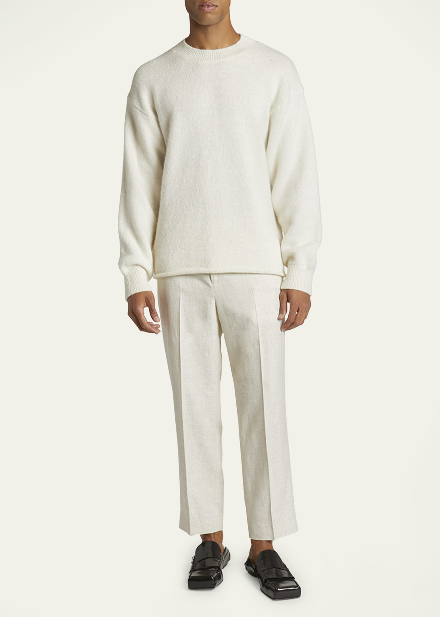 Men's Brushed Logo Sweater - 2