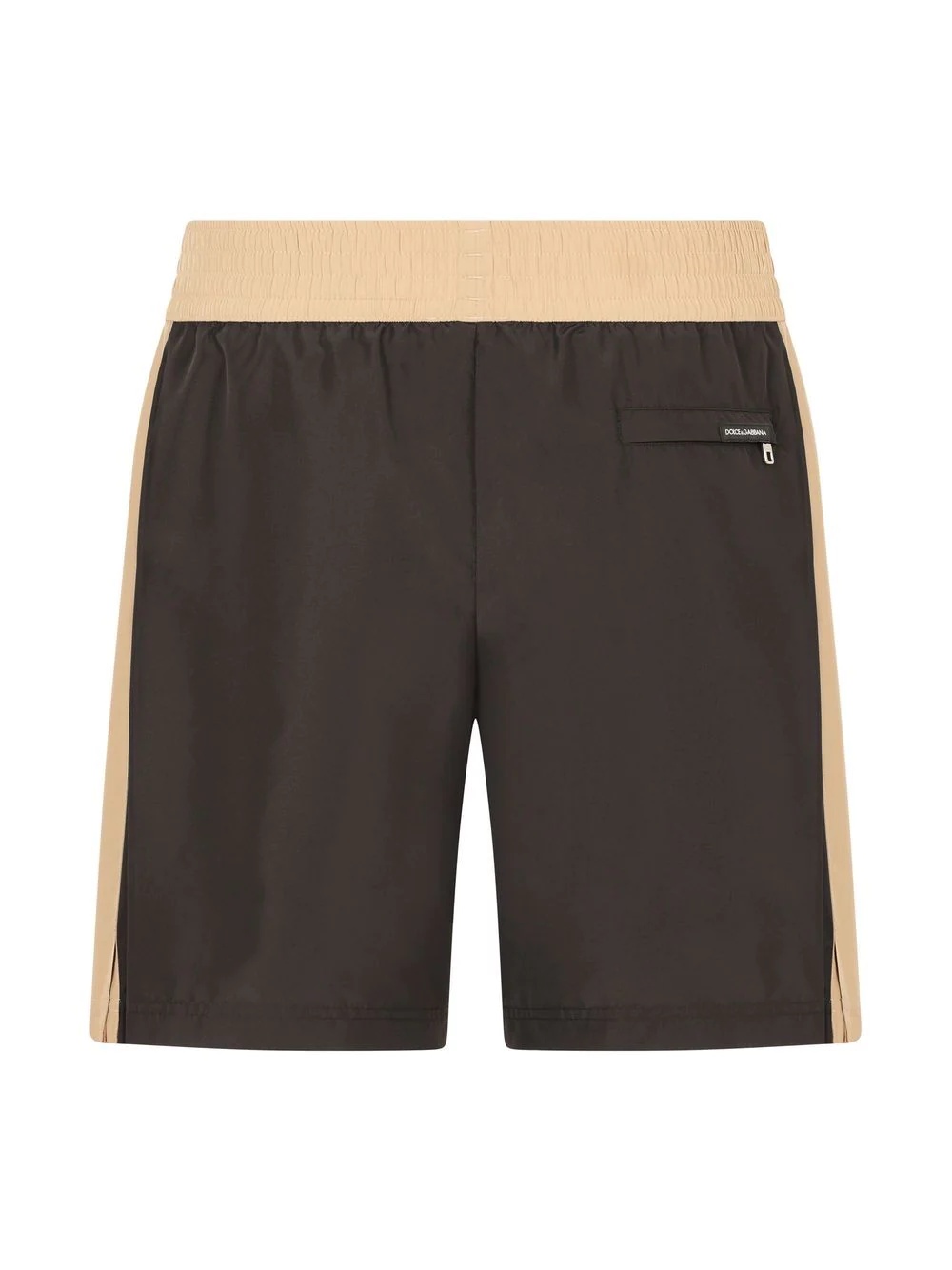 logo-patch colour-block swim shorts - 3