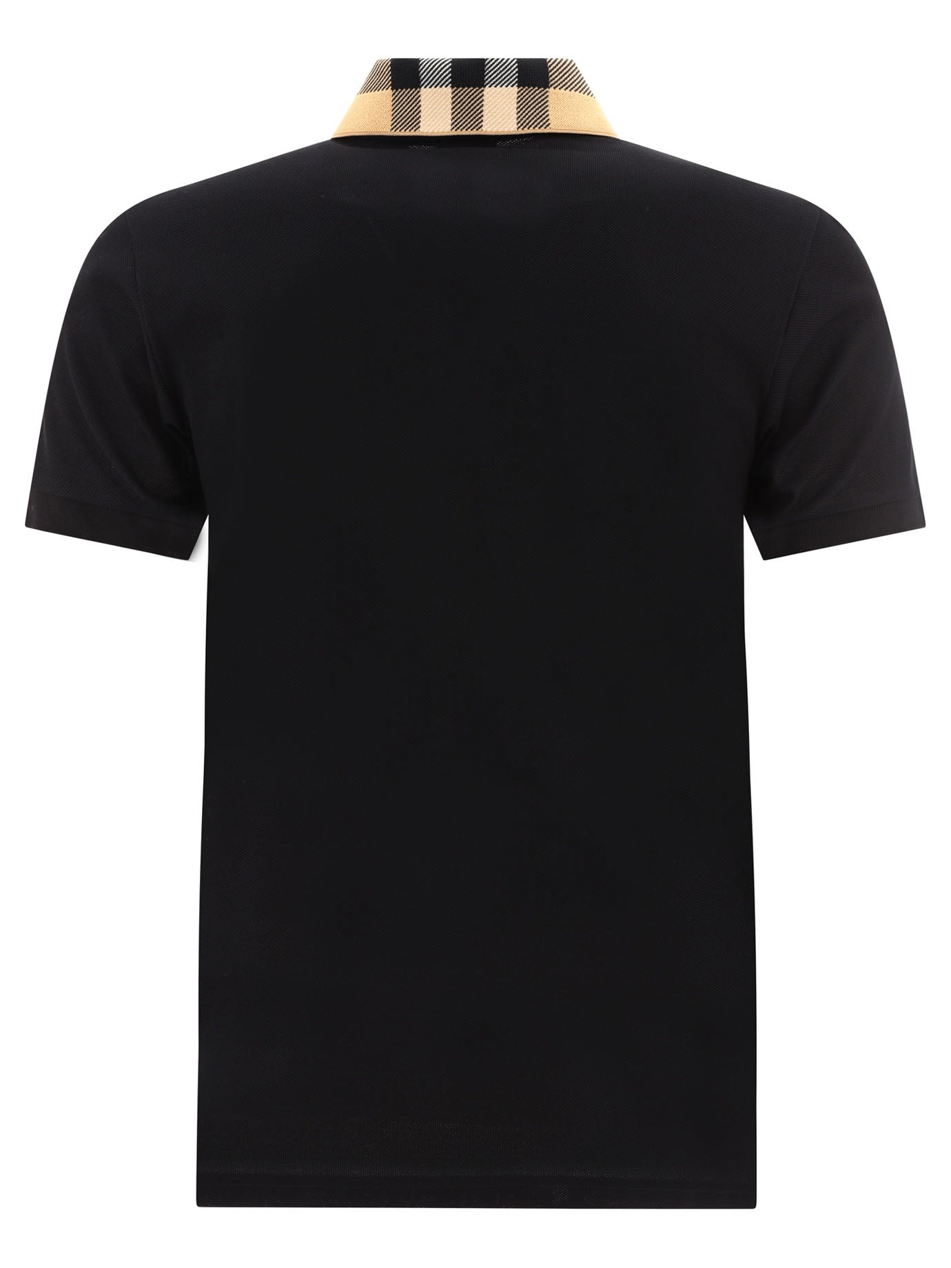 Burberry Polo Shirts Black | wananluxury | REVERSIBLE