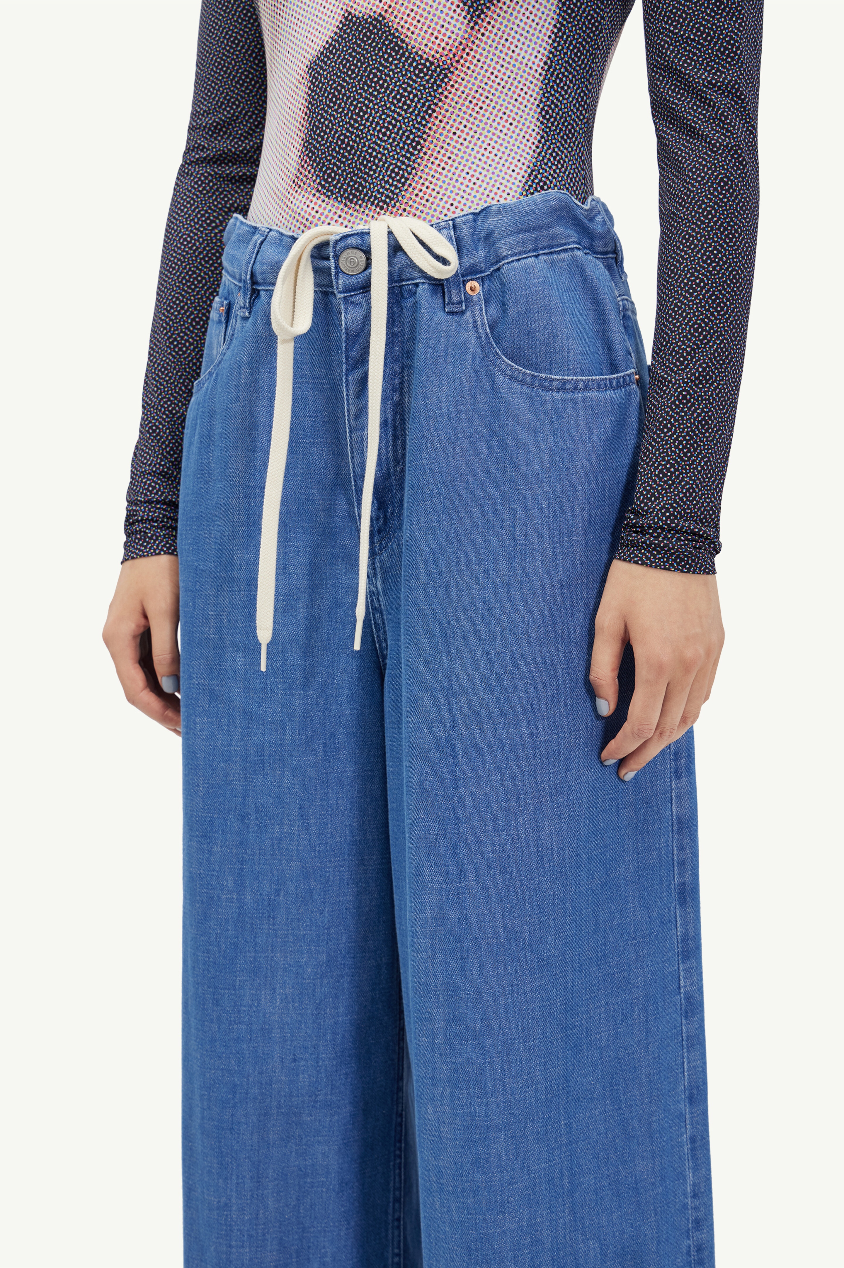 5-pocket oversized trousers - 5