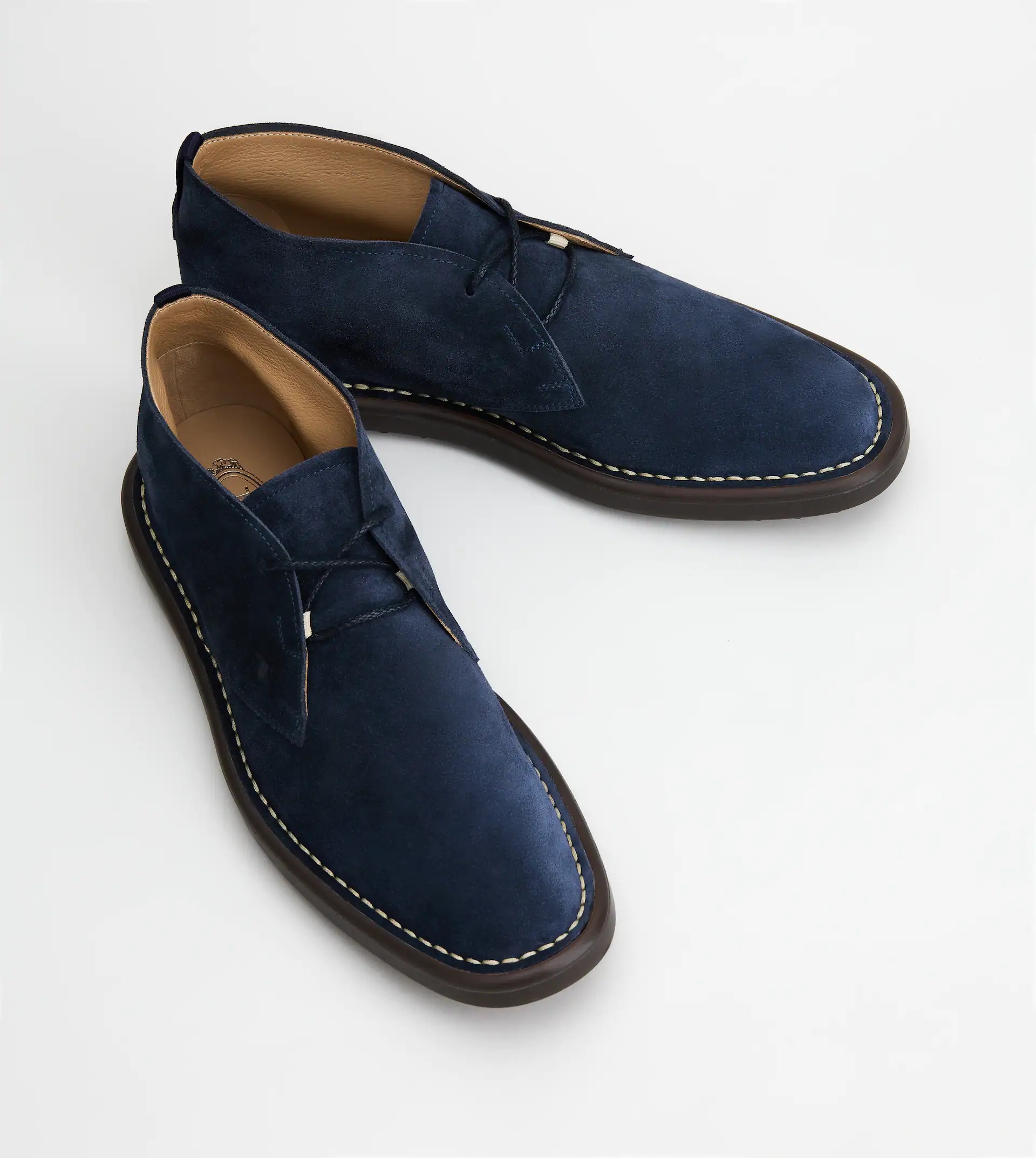 DESERT BOOTS IN SUEDE - BLUE - 2