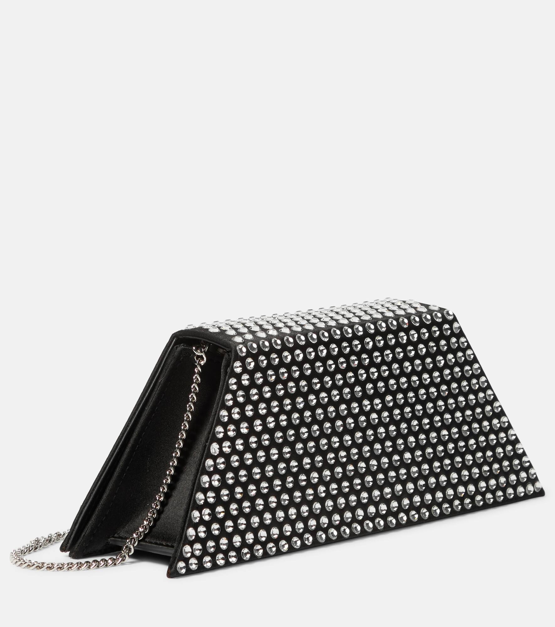 Superamini Yigit embellished satin clutch - 4