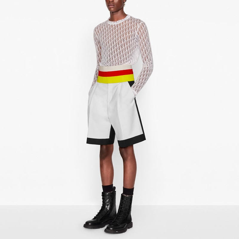 DIOR SS21 Cotton Painting Print For Men White 183J655A0537-C080 5